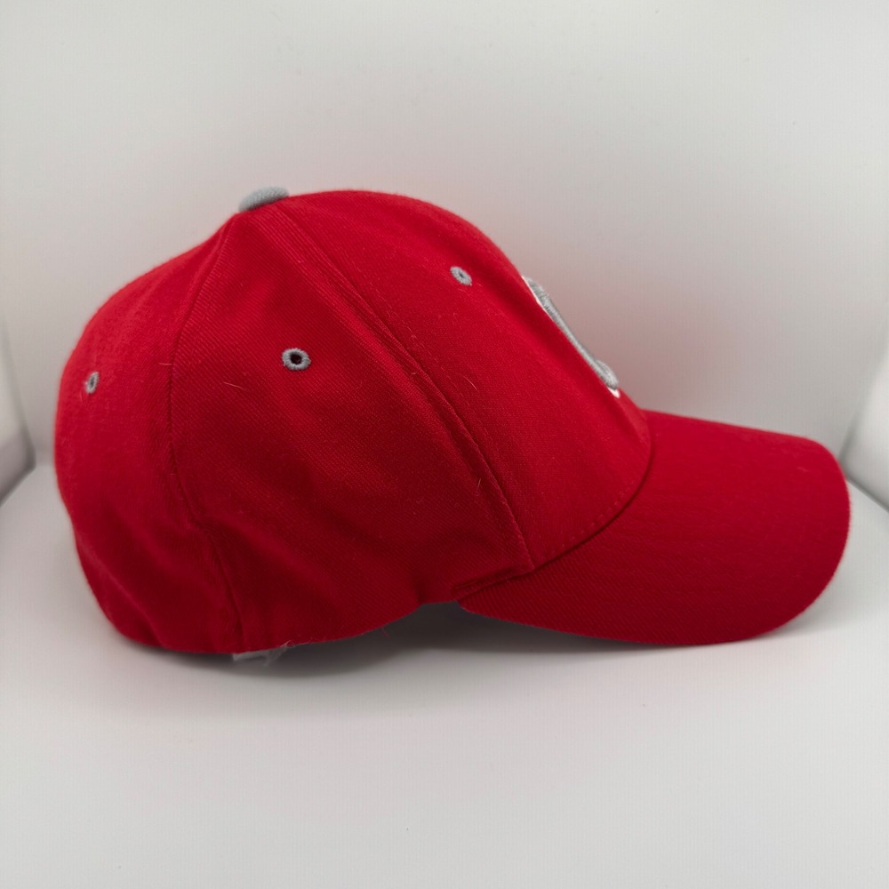 Zephyr Ohio State Buckeyes Hat Unisex Small Red Excellent Z-Fit Stretch Cap - Picture 3 of 7